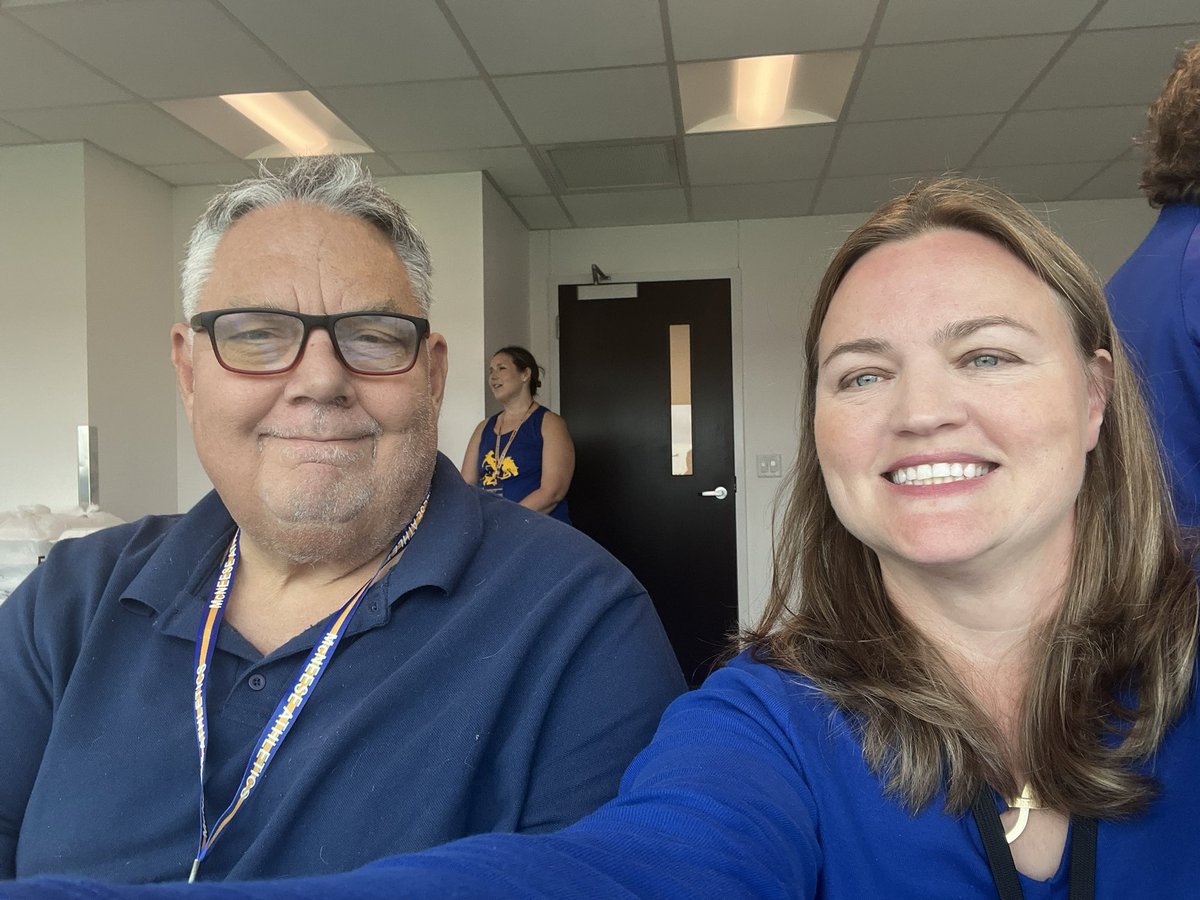 Keeping <a href="/JFGazzolo/">James Gazzolo</a> company in the Louis Bonnette Press Box tonight for the <a href="/McNeeseFB/">McNeese Football</a> game!