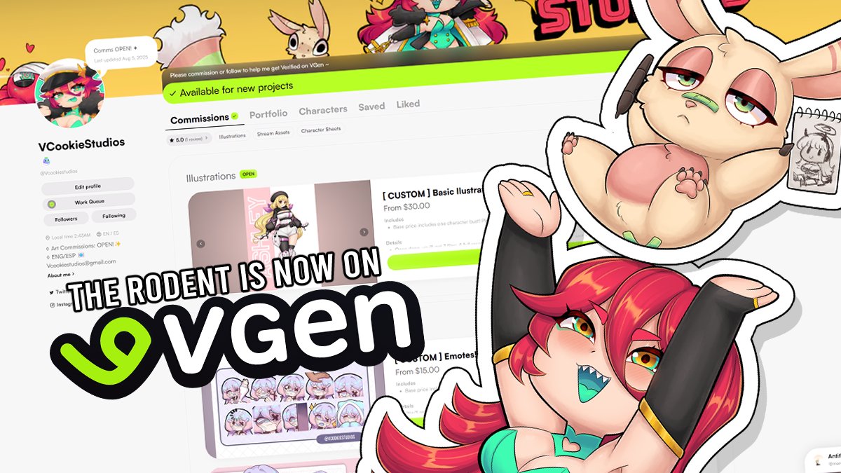 『 VCookieStudios 』 tweet media