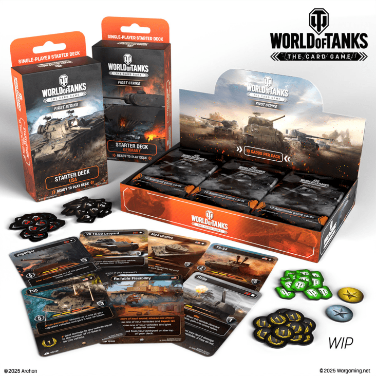 🎖️ Earlier this week, Archon Studio announced they will be releasing 'War of Tanks: TCG' this November.
Check it out on their website and let me know your interest.

loom.ly/L3u6btQ

<a href="/archonstudio/">theArchonCollective</a> #StudioArchon