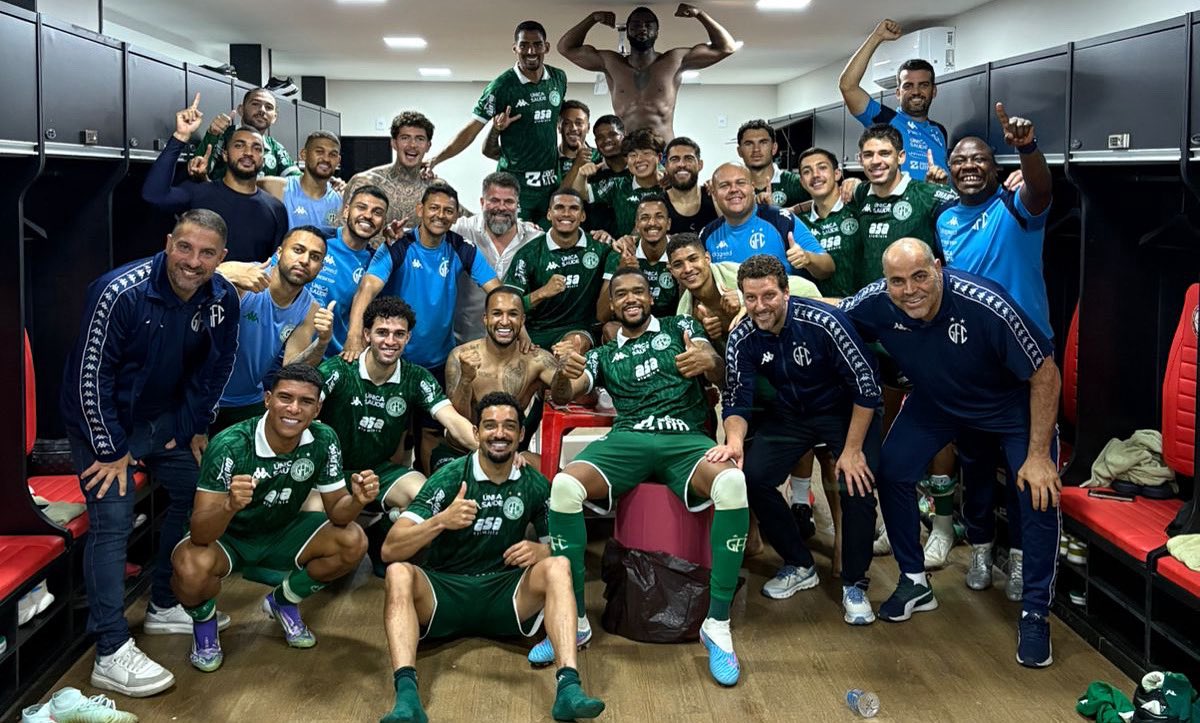 guaranifc's tweet photo. Classificados! Parabéns, grupo! 👏🟢🏹

#OMaiorDoInterior 🇳🇬 https://t.co/pFjMW2tdL2