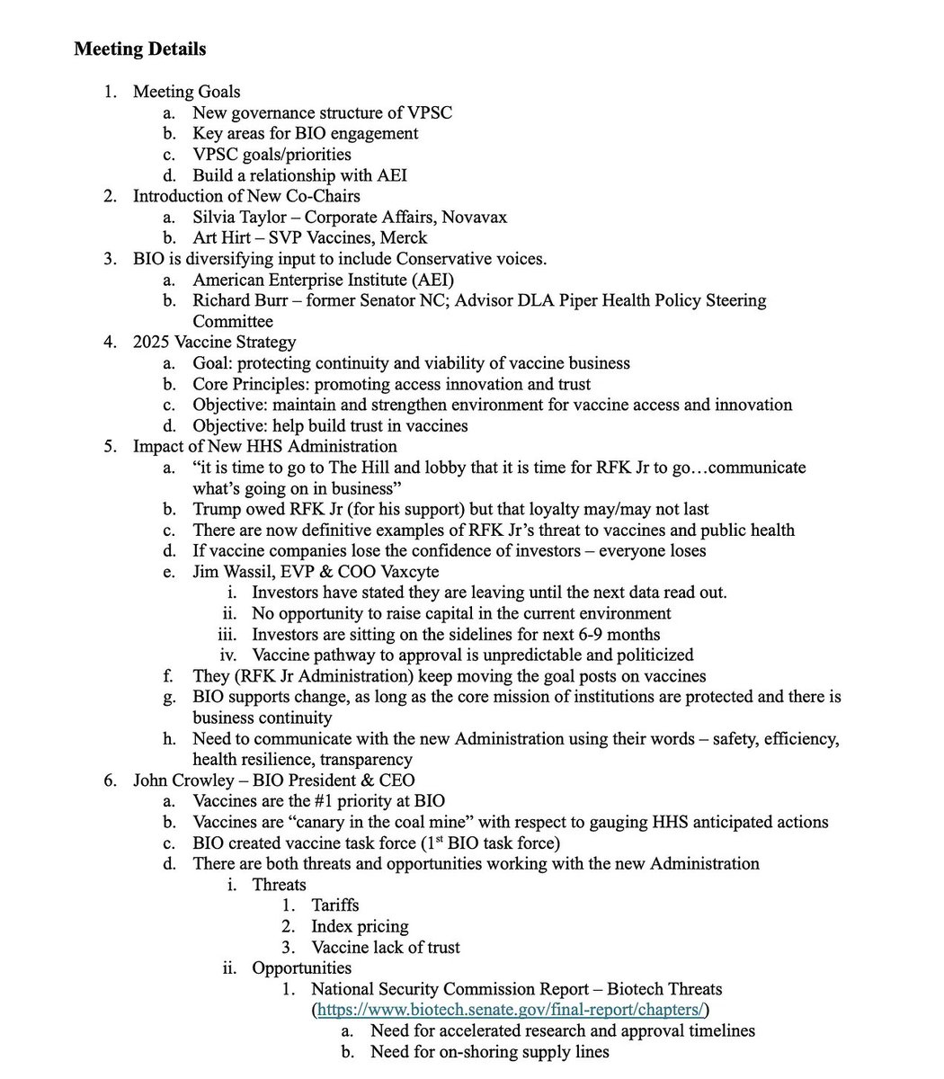 ProjectConstitu's tweet image. 🚨 BOMBSHELL LEAKED MEMO EXPOSES BIG PHARMA'S COUP AGAINST RFK JR! 🚨

Folks, you won't BELIEVE what I just uncovered!

A SECRET TRADE ASSOCIATION MEMO from the Biotechnology Innovation Organization (BIO) – that's right, the swamp creatures backed by PFIZER, MERCK, NOVAVAX, and…