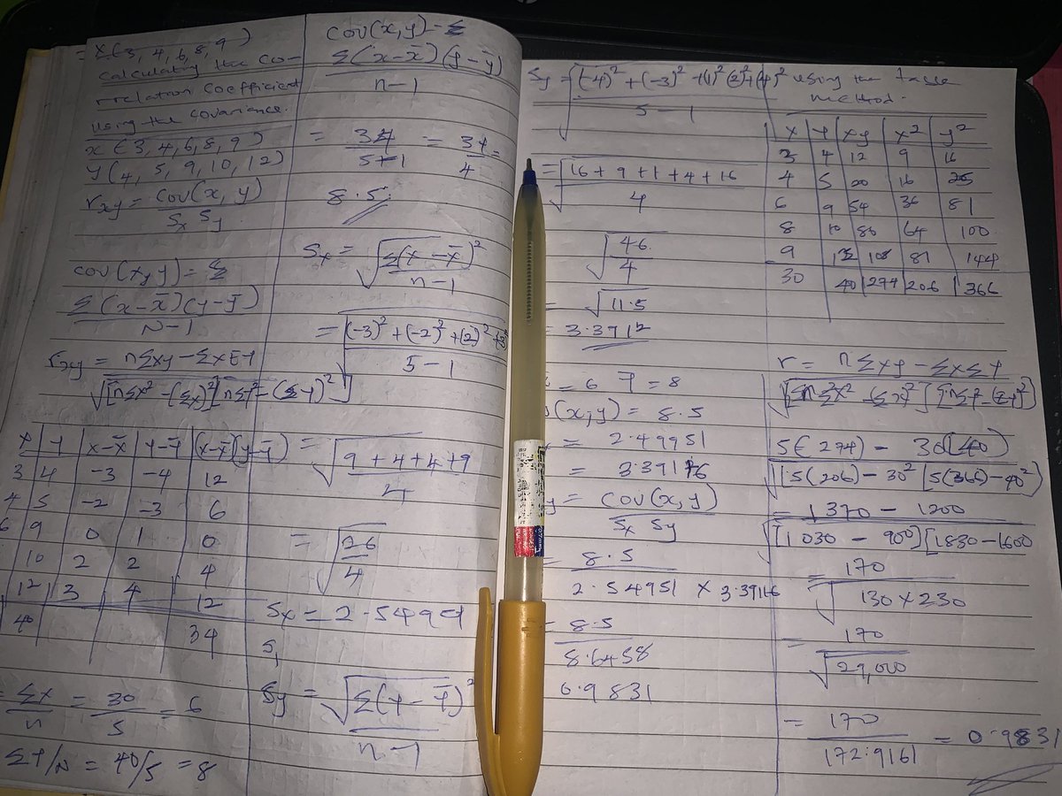 PromiseNwankw14's tweet image. 📘 Day 14: AI/ML Journey
🔹 Math → Correlation
🔹 Weekly Review
• Probability basics
• Conditional Probability & Bayes
• Random Variables
• Distributions (Binomial, Poisson, Normal)
• Mean, Variance, Std Dev
Covariance & Correlation
#AI #MachineLearning #MathForAI