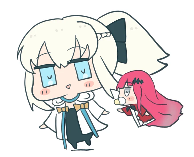 #FGO #もるがんちゃん モルトリ親子のPU 中ですよー! うちの仲良し親子もよかったら見てー!