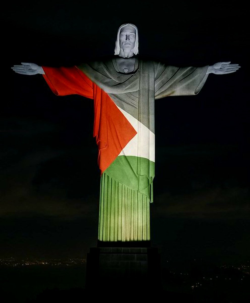 Río de Janeiro está con Palestina.