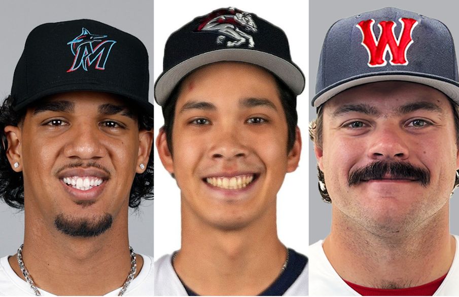 three 22-year olds started MLB games yesterday