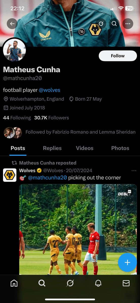 Someone just let Cunha know where he is at now 🤦‍♂️😂🤣