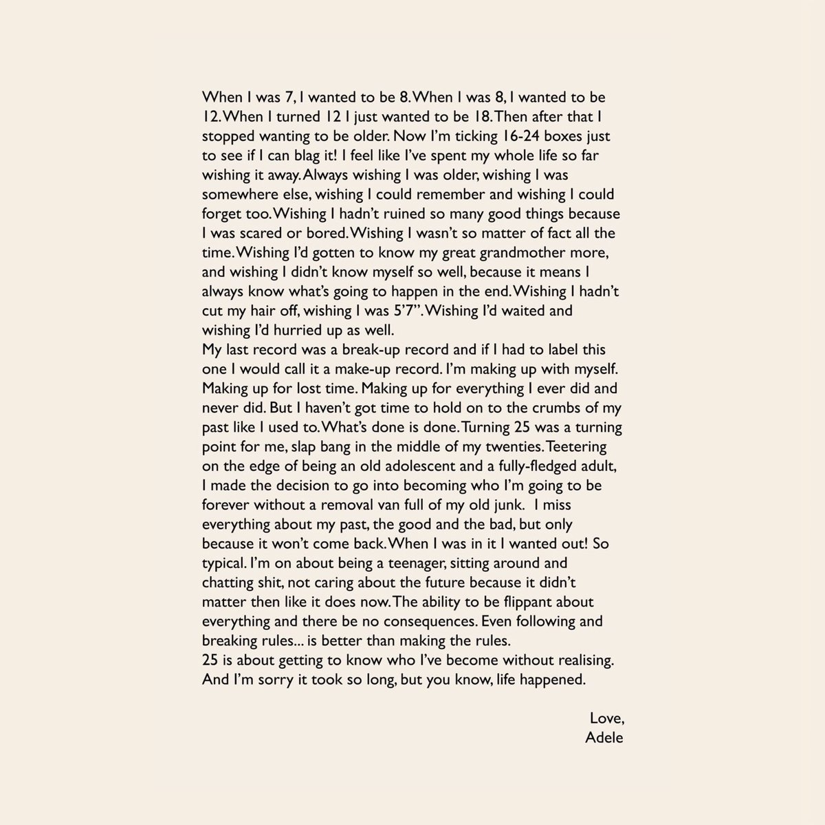 10 years ago, Adele announced “25”, her first album in four years. And the rest is history…