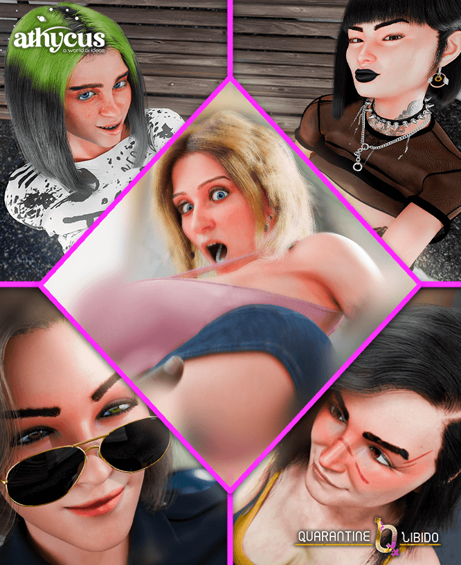 Public release is live — Build 0.04.
Short &amp; spicy. Download: patreon.com/Athycus
Pinup folder at Vector ($15). More news on Patreon.
chudai wata
#QuarantineLibido #3DX #IndieDev #VisualNovel #RenPy #NSFW