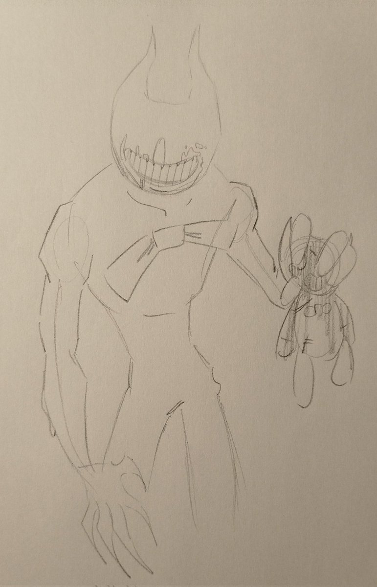 how willing are we to forget the past?
i guess we aren't until we get the answers we so desperately want.

anyway, here is some Beta Ink Demon doodles.
#BENDY #BATDR #BetaInkDemon #bendyfanart #Bendy_and_the_Dark_Revival