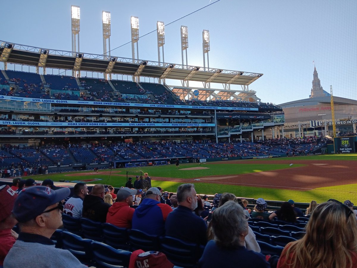 Yes, I'm at a baseball game on the 1st full Saturday of the new college football season