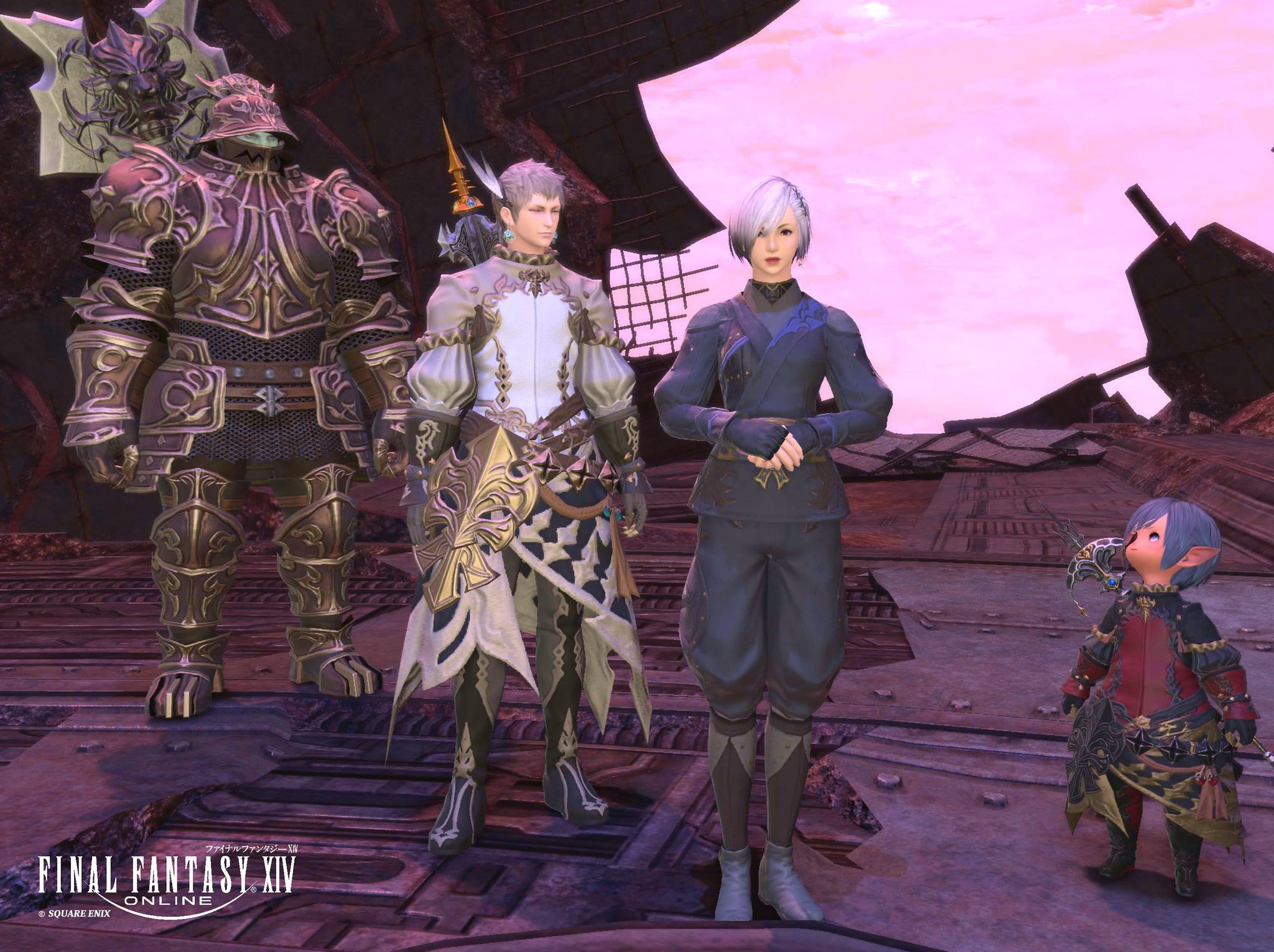FF14石板　忍者 FF14石板 忍者 キティセオス・レンジャーアタイア ｜ FFXIV