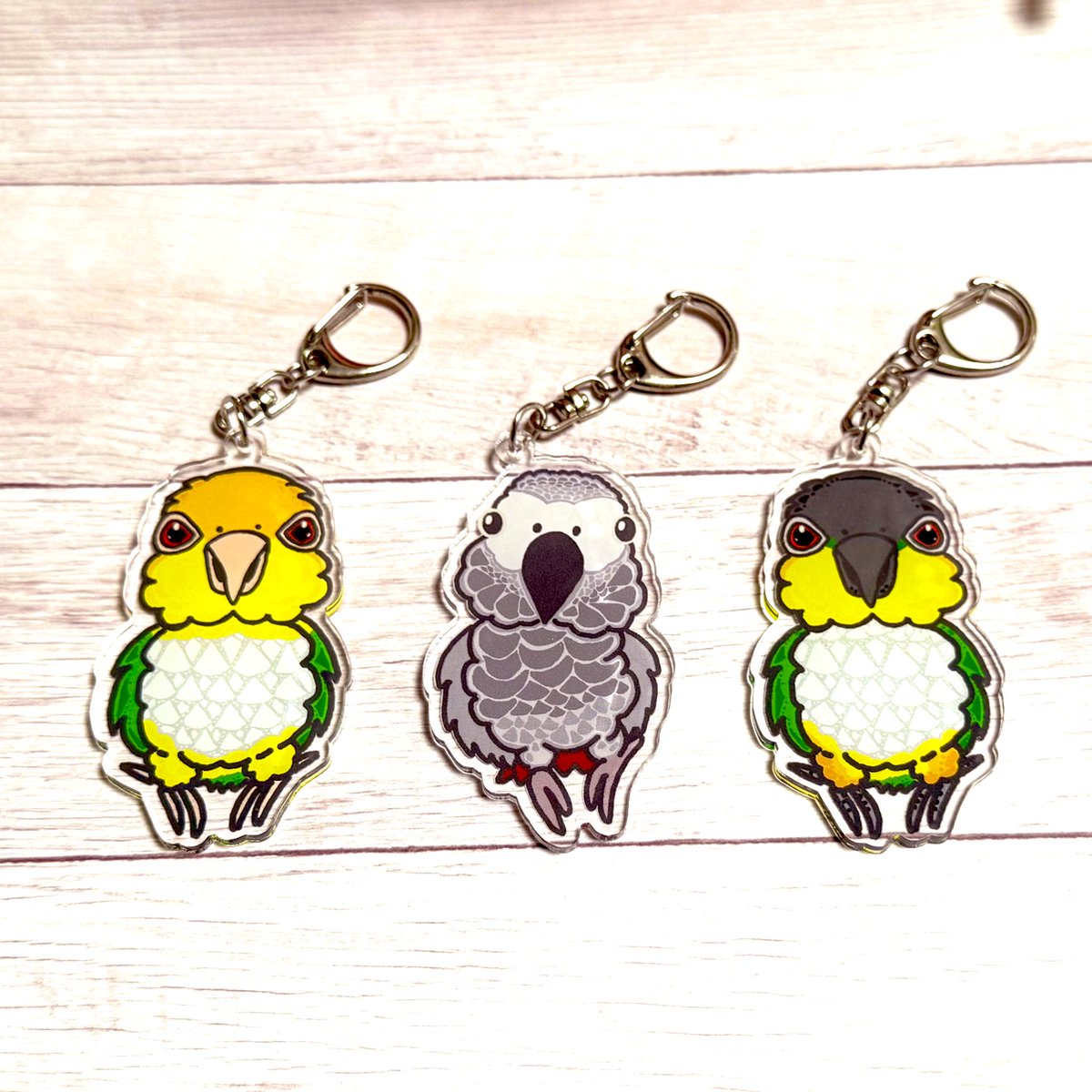 おはりすな〜🐿️✨
Sun.8/31/2025

推しのインコしか作っていないアクキー😆
👉🏻 tippy.blue

8月も最終日！
日テレ24時間テレビ楽しむぞ！！
横がんばれー🏃💨

今日も新しい1日のはじまり✨
Have a great sunday✨･･+*✧