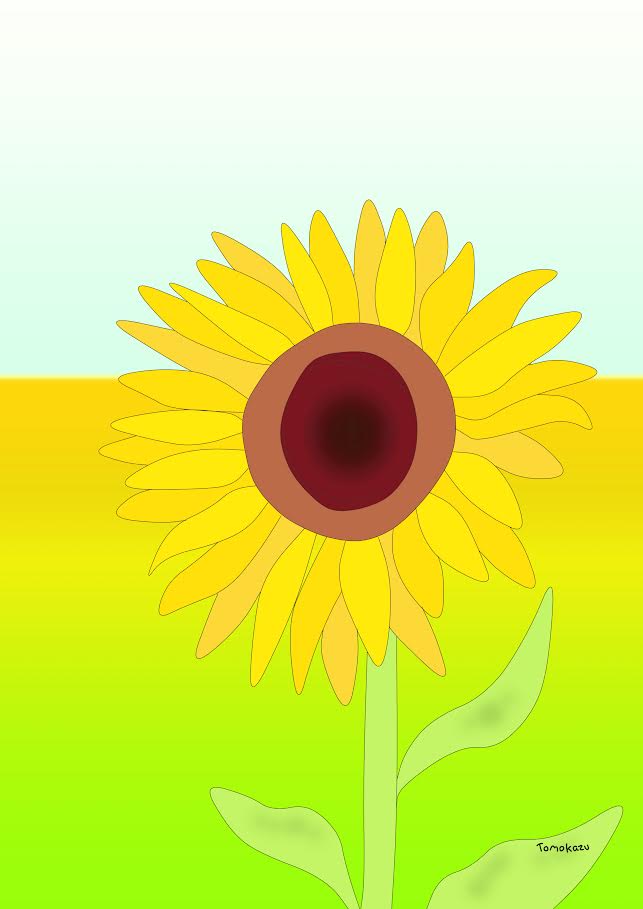 な～つのお～わ～り～🎵
どちらも過去に描いたイラスト⛱️

#絵描きさんと繋がりたい