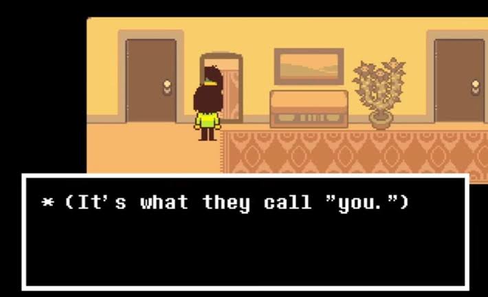 0_artzin's tweet photo. * (It's what they call "you.")

#deltarune #krisdreemurr https://t.co/Ug39wQ3at5