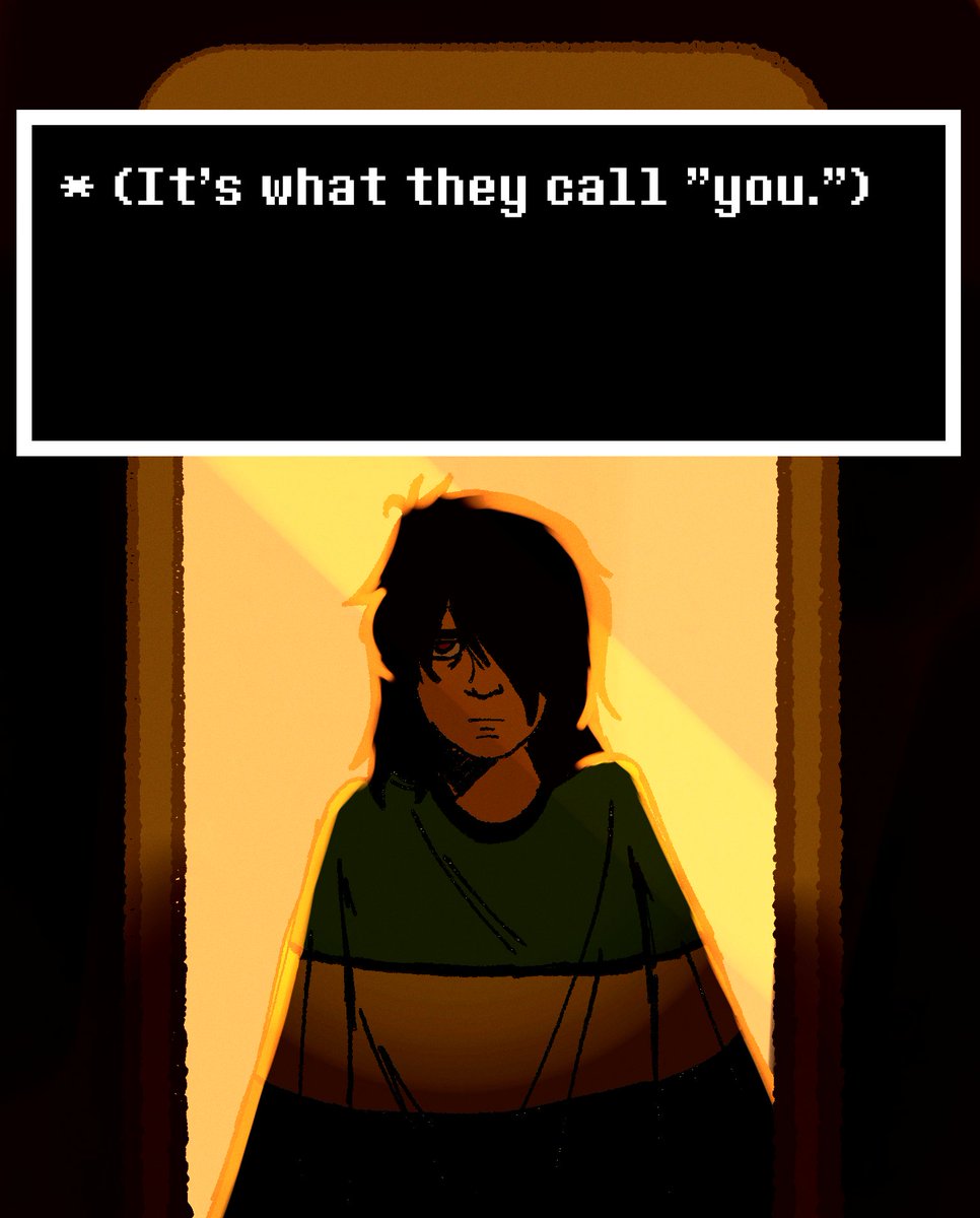 0_artzin's tweet photo. * (It's what they call "you.")

#deltarune #krisdreemurr https://t.co/Ug39wQ3at5