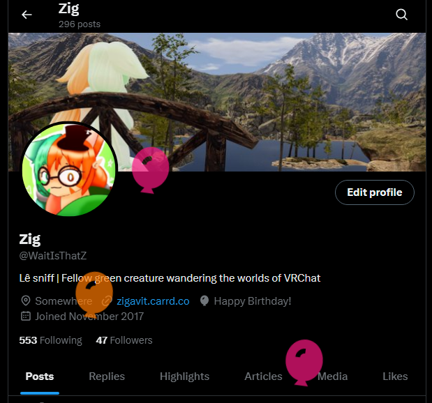 WaitIsThatZ's tweet image. yippie, ballons
