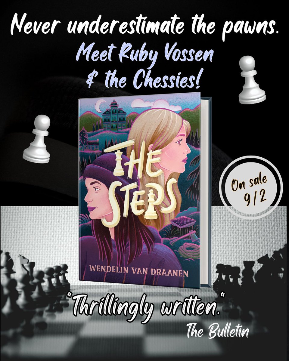 Greed! Deception! And...chess? Yes!! So excited for you to read this book! #book #mystery #YA #Thriller 
<a href="/HolidayHouseBks/">Holiday House Publishing, Inc.</a> <a href="/CurtisBrownLtd/">Curtis Brown, Ltd</a>
