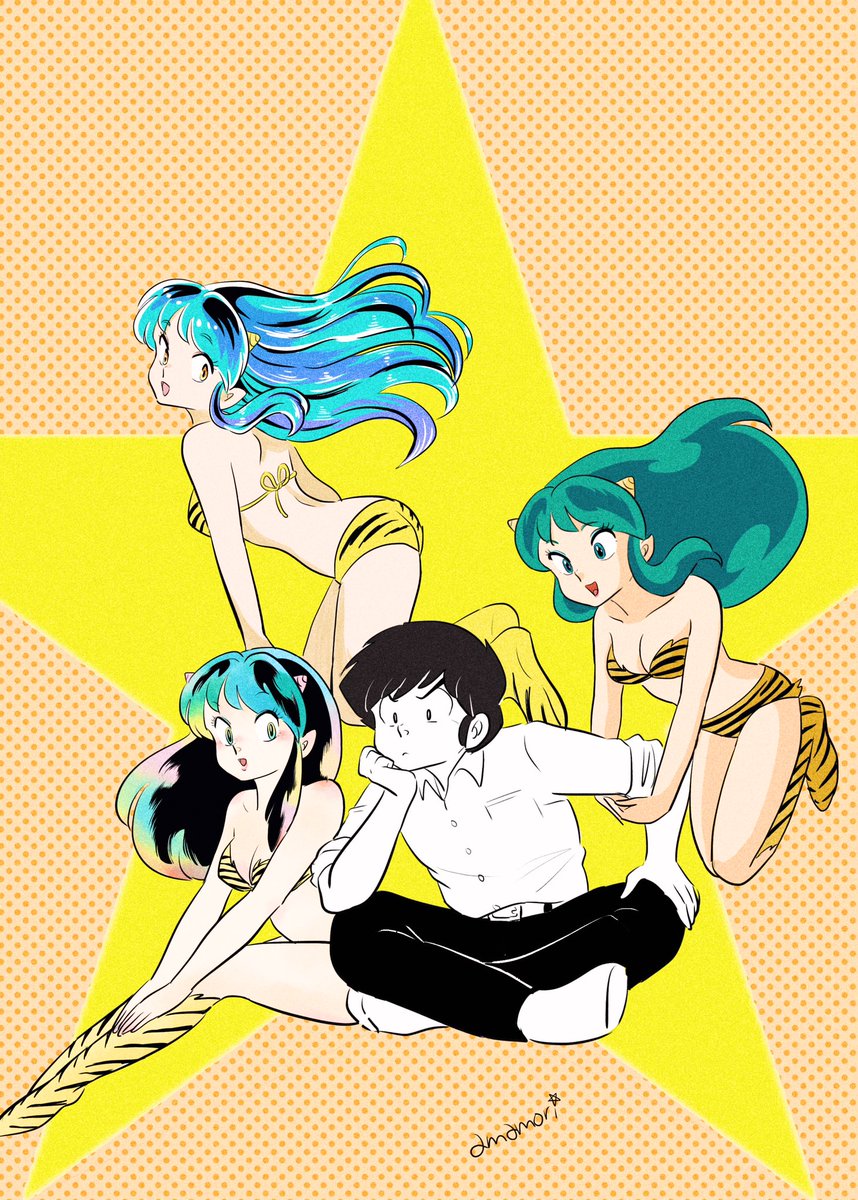 過去絵でお祝い🌟

#うる星やつら
