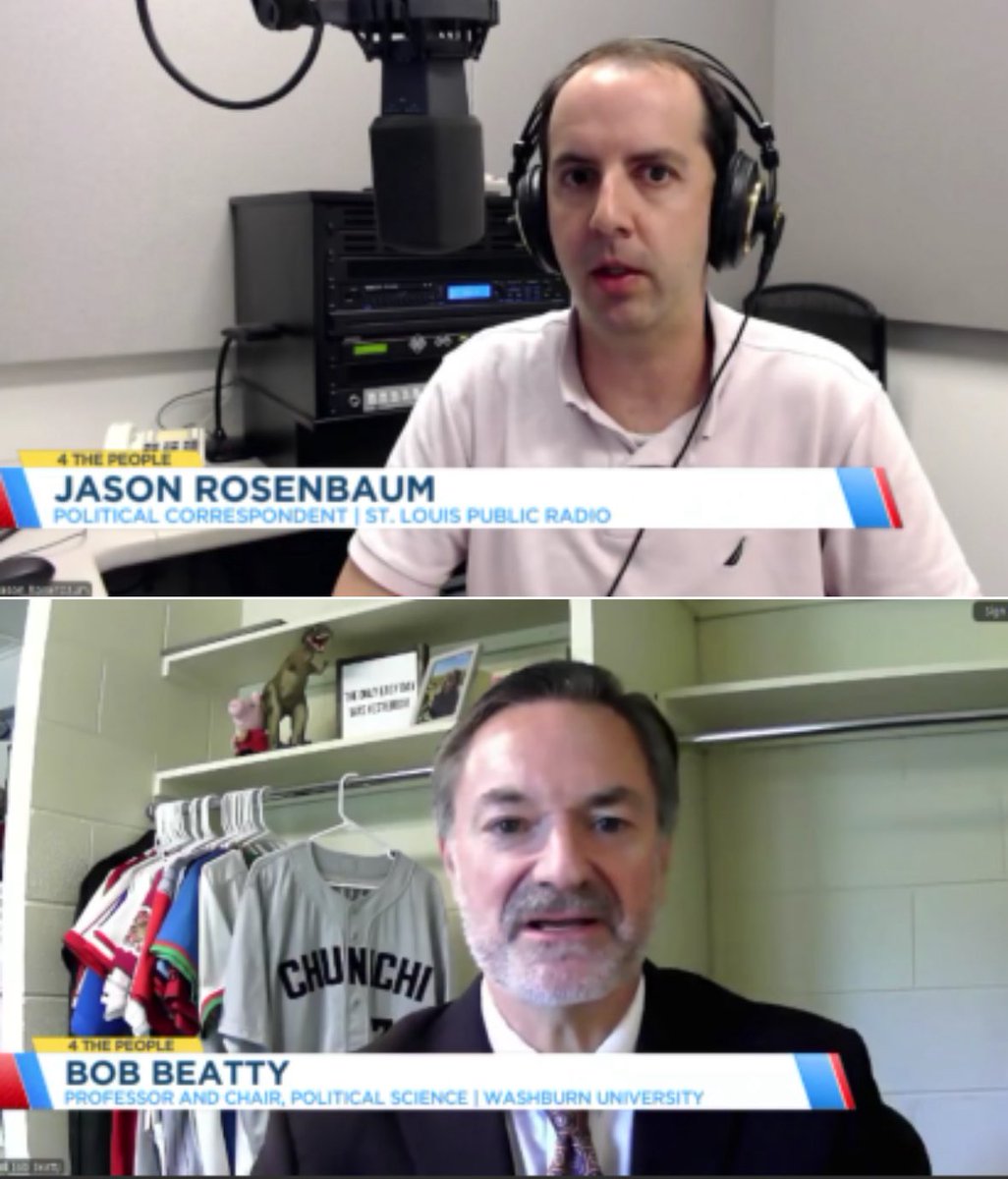 JohnHoltNews's tweet image. SUNDAY: It’s redistricting in #MO and a long line for Governor in #KS! Just the guys to sort it out:

✅ Jason Rosenbaum @stlpublicradio 
✅ Bob Beatty @WashburnUniv Poli Sci.

📺 #4ThePeople 10am Sun. @fox4kc 
🖥️ Stream it fox4kc.com &amp;amp; WDAF+
#MOleg #KSleg