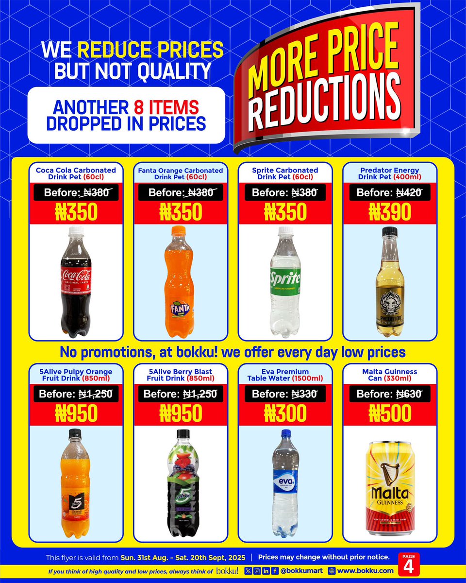 It's a new week at Bokku! and we have 20 items 21% cheaper than the regular market!

Prices are valid from Sun 31st Aug - Sat 20th Sept 2025.