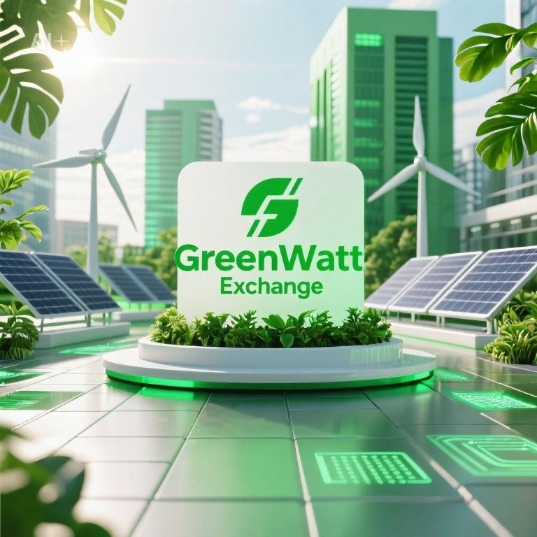 🌍 The future belongs to clean energy, and GreenWatt Exchange is leading the way!

⚡ Imagine a world powered by clean, renewable, and sustainable energy — where technology and nature work hand in hand to keep our surroundings green and thriving.

💡 With GreenWatt Exchange,