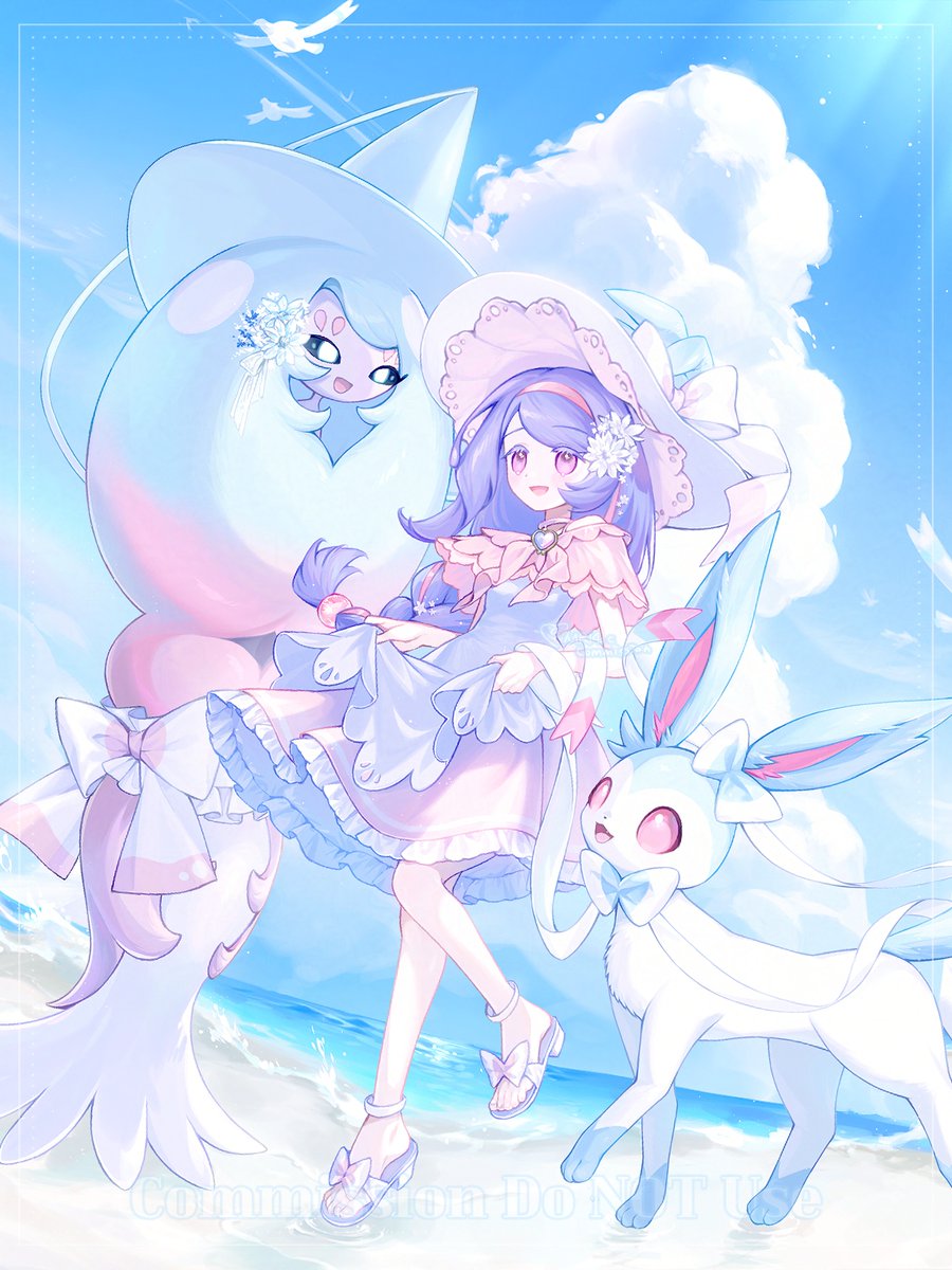 🩵🩷🌊 #Commission