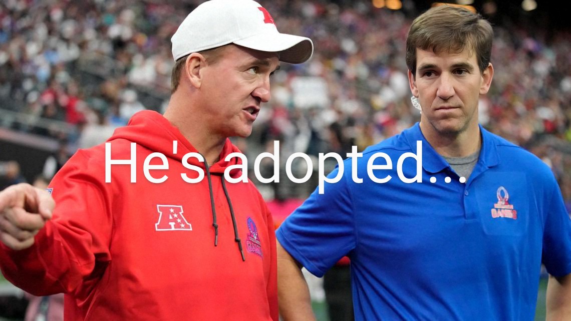 Glanzyspudding's tweet image. Peyton and Eli Manning release statement regarding their nephew, Archie. #Buckeyenation #Texasfootball #TEXASvsOSU