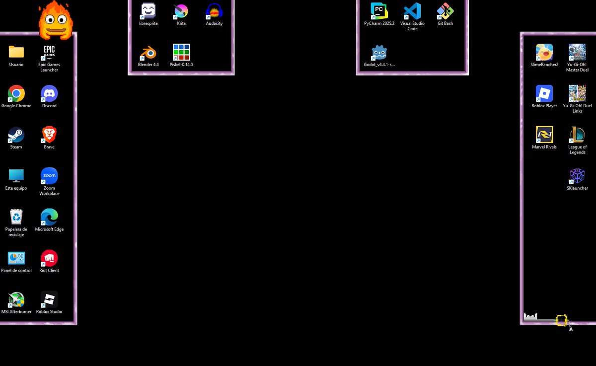 Día 2 de dibujar sus ideas y sumarlas a mi fondo de pantalla :p
Esta fue la idea más likeadade ayer 
¿Tenes una idea? ¡Déjala en los comentarios y podrías verla en mi fondo mañana! ✍️✨

#PixelArt #PixelArtist #DailyPixel