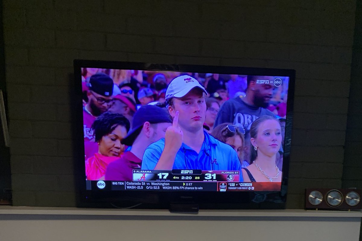 #Tide Bama 0-1