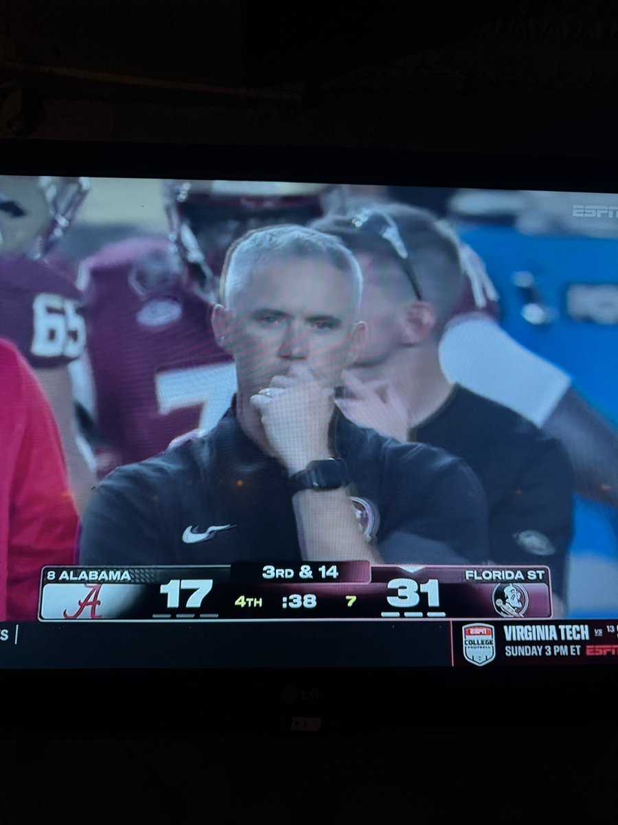 Alex__Monaco's tweet image. What an FSU statement!! Saban somewhere in shambles #UpsetAlert