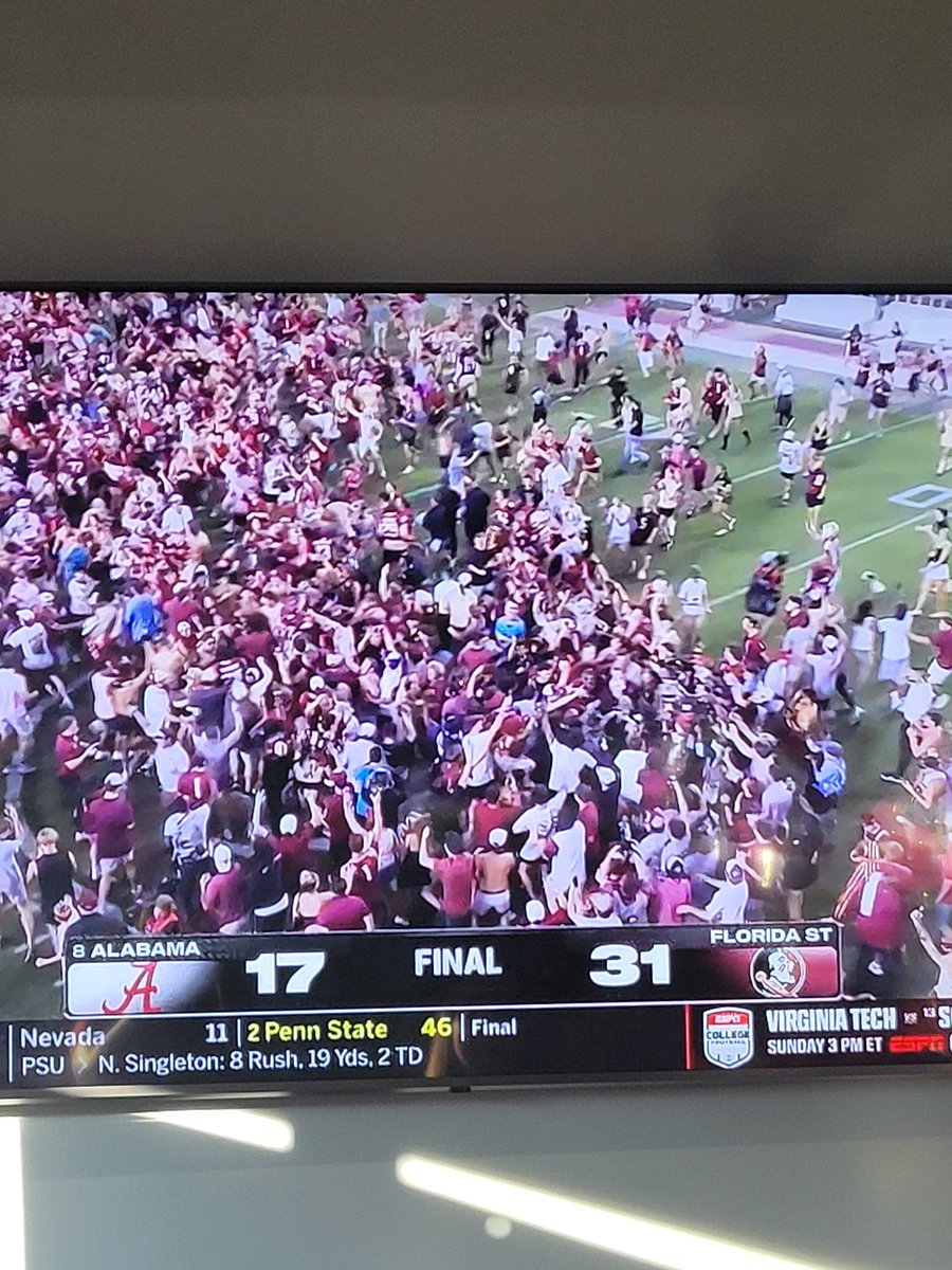 What an amazing feeling!!!!! Go Noles 🔥 ❤️💛🍢