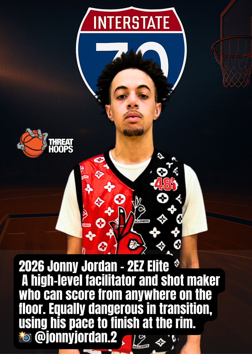 ThreatHoops (@threathoops) on Twitter photo 2026 Jonny Jordan β 2EZ Elite
A high-level facilitator and shot maker who can score from anywhere on the floor. Equally dangerous in transition, using his pace to finish at the rim. #I70SHOWDOWN
πΈ <a href="/jonnyjordan_2/">Jonny Jordan</a>
instagram.com/share/p/BARYL1β¦ 2026 Jonny Jordan β 2EZ Elite
A high-level facilitator and shot maker who can score from anywhere on the floor. Equally dangerous in transition, using his pace to finish at the rim. #I70SHOWDOWN
πΈ <a href="/jonnyjordan_2/">Jonny Jordan</a>
instagram.com/share/p/BARYL1β¦