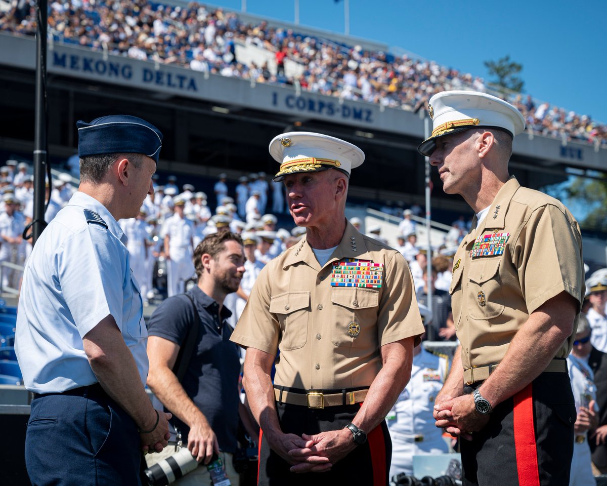 Proud to stand alongside the Mids, fans, and football team as we executed our first football game. Incredibly proud of how our team performed. The Brigade, coaches, fans, and players brought motivating energy to our sacred Navy–Marine Corps Memorial Stadium.
