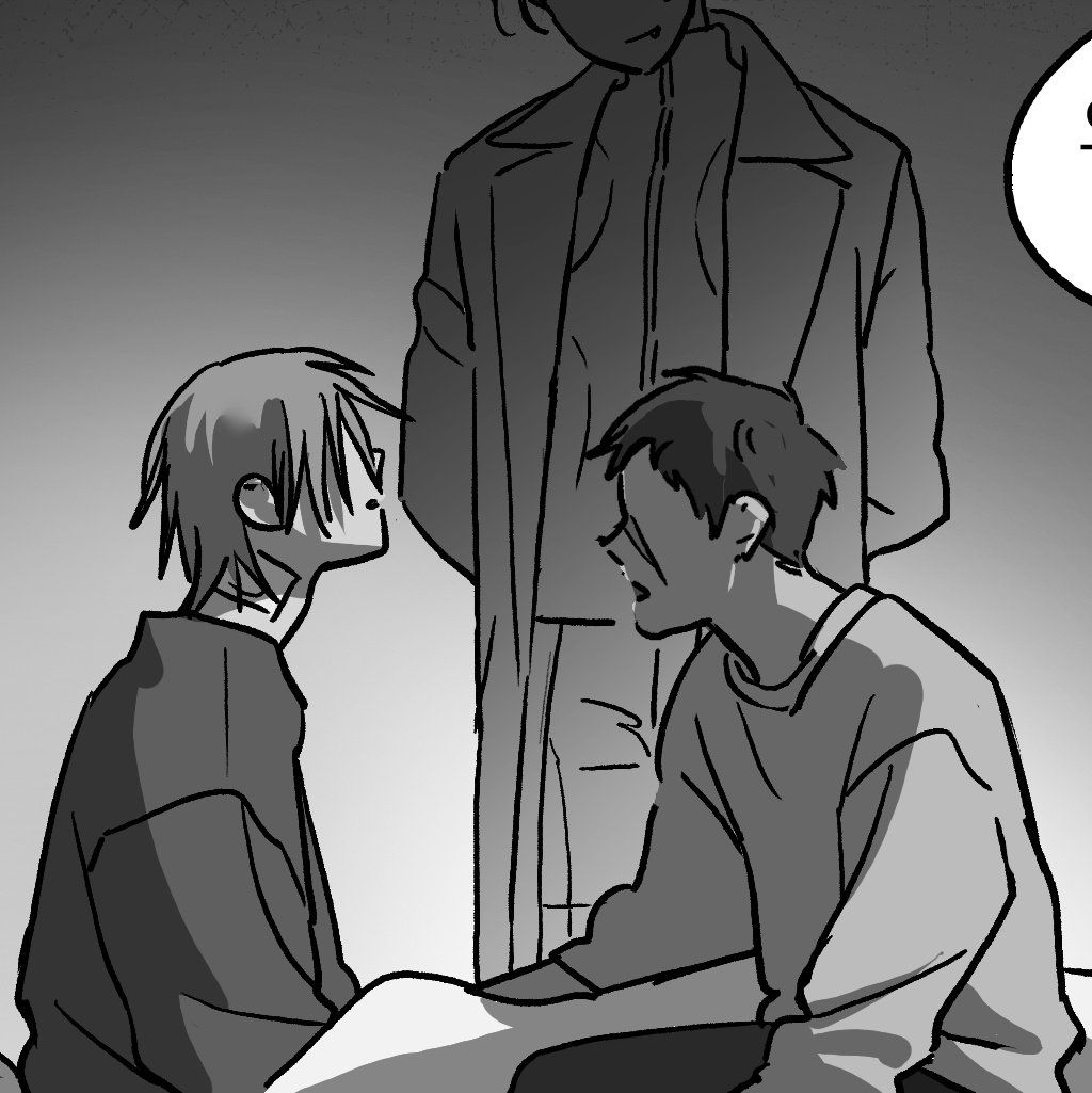 Theyre so father and son,, im going to sob..