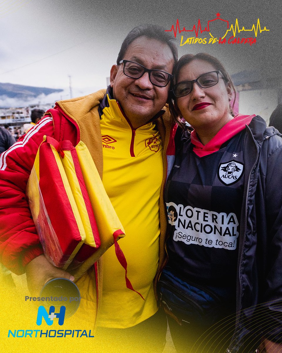 Aucas45's tweet image. 💛❤️ #LatidosDeLaCaldera ⚽️ 

Presentado gracias a @Northospital_ec

#NewSegment 
#SomosAucas 

💛❤️