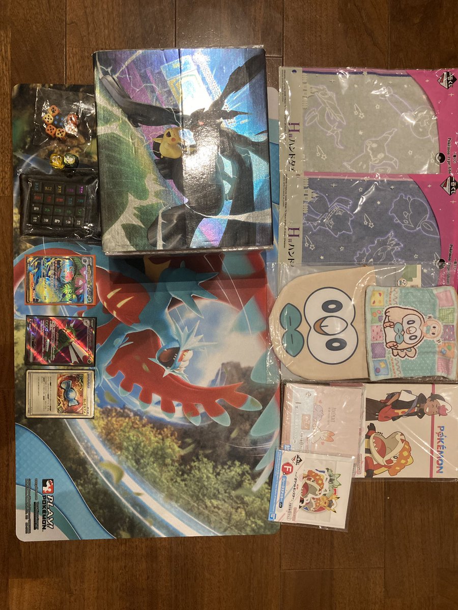 キサタ
流山ポケカ部の一年間お疲れ様会 協賛CRAFTCROWNに参加してきました！

結果は、予選3-2のトナメ一没

相変わらずのたくさんの豪華景品には毎度驚きます。特にオリパはやばかった。

やっぱり皆さん強くて楽しかったみたい
来季からシニアですがまた一年よろしくお願いします！
#流山ポケカ部