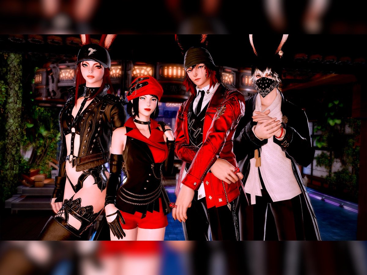 DiavolaXIV's tweet photo. Squad out here looking like the Eorzean Barrow Gang. 🔥🔥🔥

@AemiliaSatella
@SWAGEsound
@milyardhelstea https://t.co/a3hOdhELdl