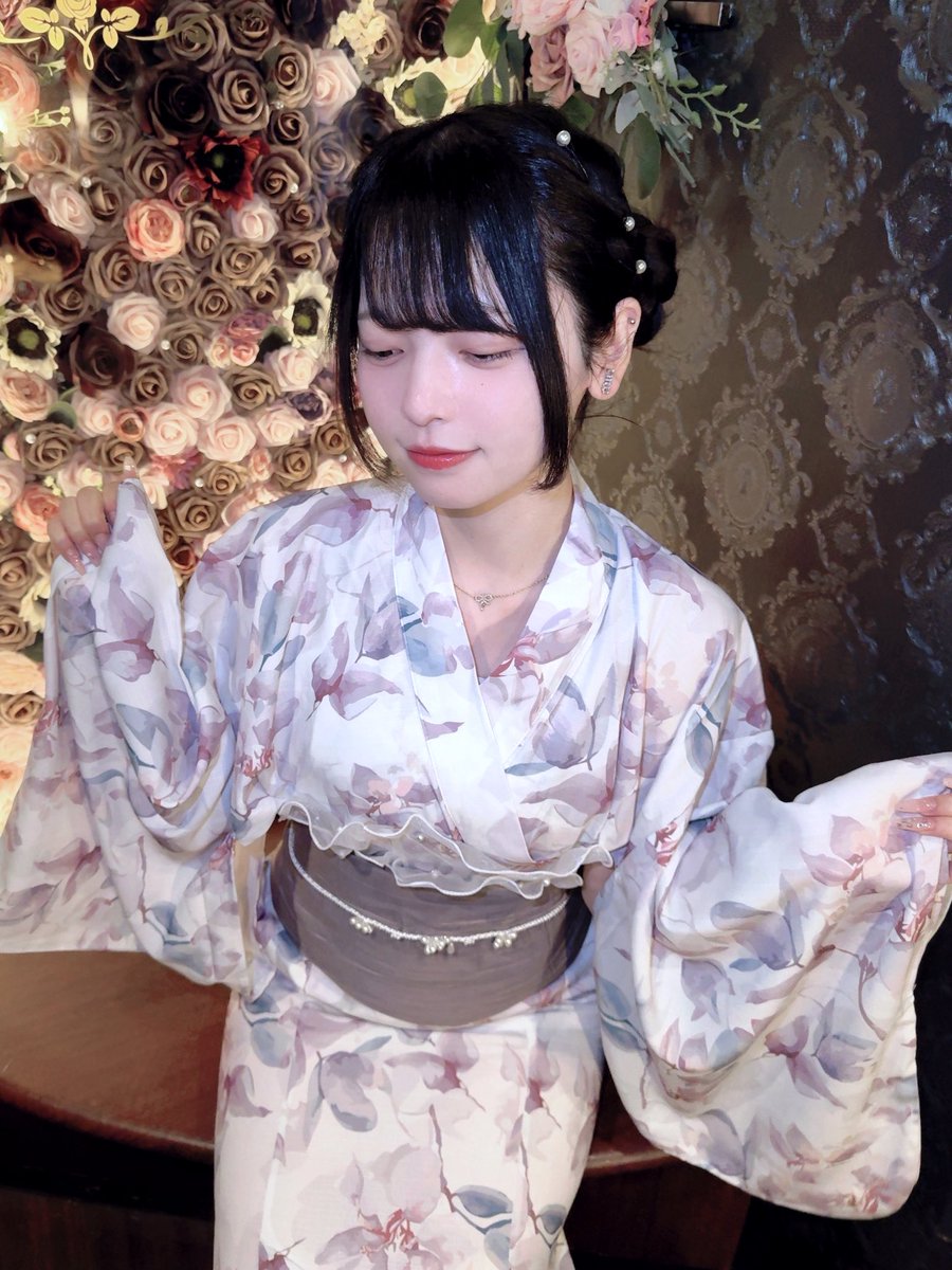 🤍️🩵💜 #モーブ #自撮り界隈