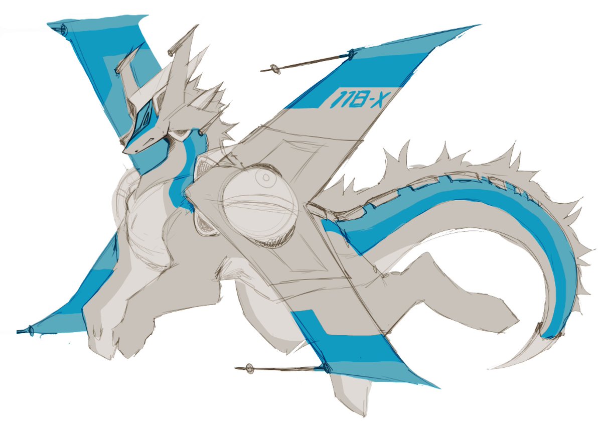 X-wing design i never finished, might make him into an adopt... hmmm