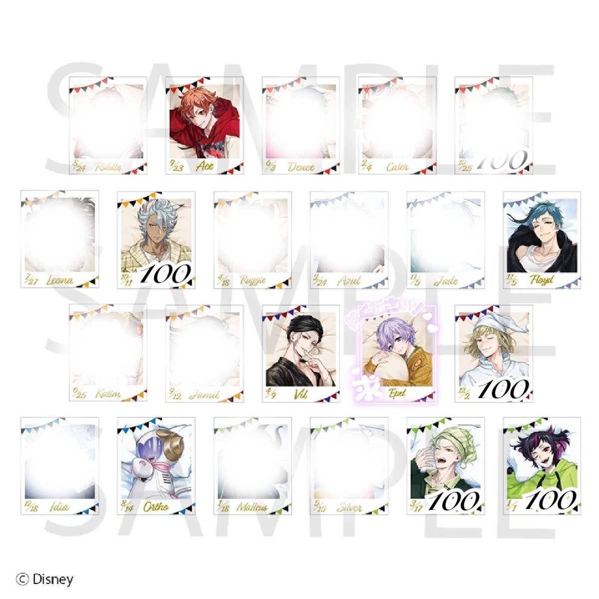 ツイステ くつろぎマイルーム フォト風カード 交換

《譲》♡エース ジャック ♡フロイド ヴィル ルーク オルト セベク リリア

《求》エペル

✧ 完全ランダムのため仮約束
✧ 200予約予定。無記載各200

⤵︎ ︎