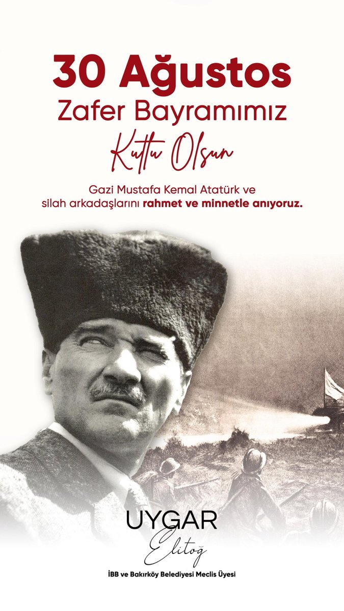 30 Ağustos Zafer Bayramımız kutlu olsun 🇹🇷