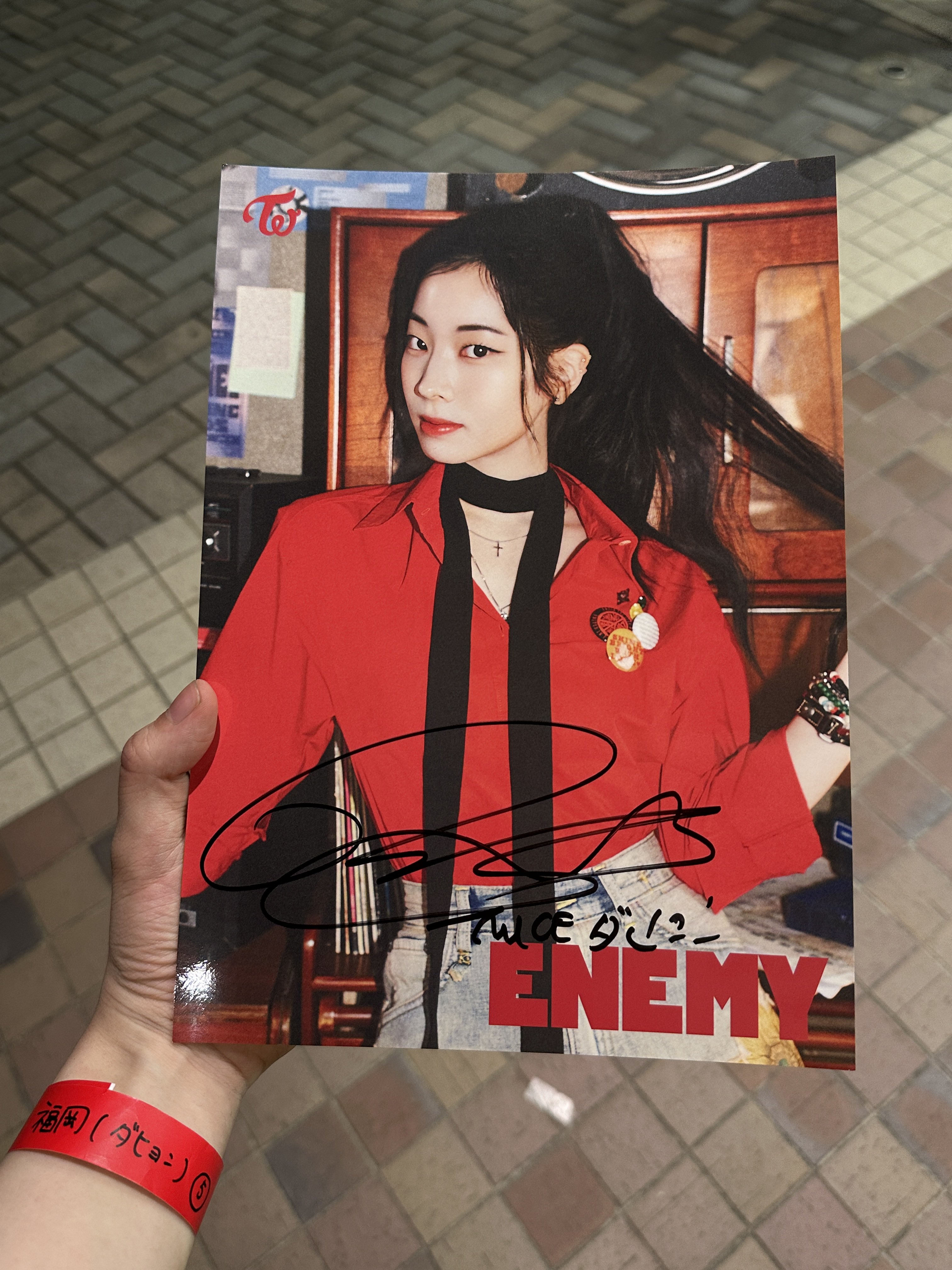 TWICE ダヒョン サイン会 181117 TWICE ダヒョン 6thミニアルバム：上岩ファンサイン会