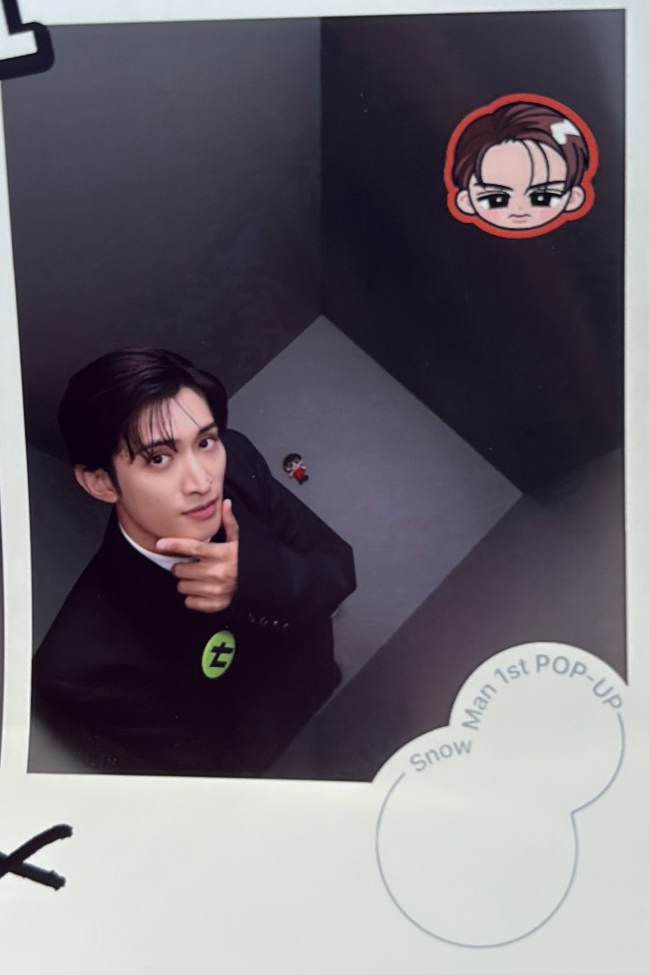 Man POPUP ソウル限定 プリクラ 相性診断シート　宮舘 SnowMan POPUP ソウル限定 プリクラ 相性診断シート 宮舘