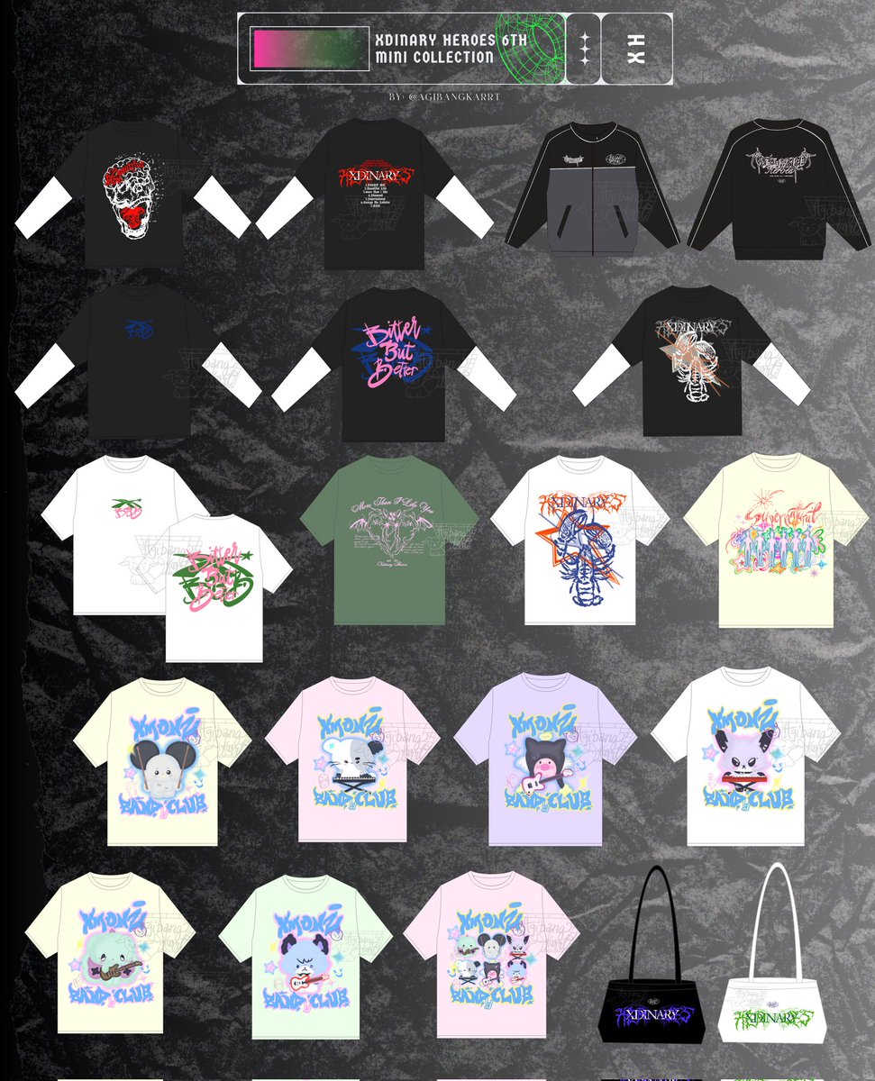 agibangkarrt's tweet image. [wts lfb ph]

xh 6th mini shirt collection is still open for pre-order!⋆.˚꩜ 𝄞𝄢
⛓️‍💥 dop is extended up until further notice!
💌forms.gle/MoDLQSm2CfLsdG…

pls help rt, tysm! 🖤

wts lfb xh xdinary heroes