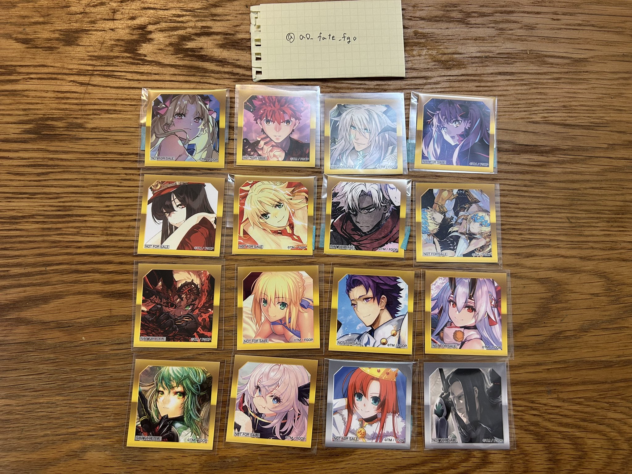 Fate/Grand Order Fes　入場特典 FGO fes 2025 入場者特典 Servant Complete Sticker Book｜Yahoo