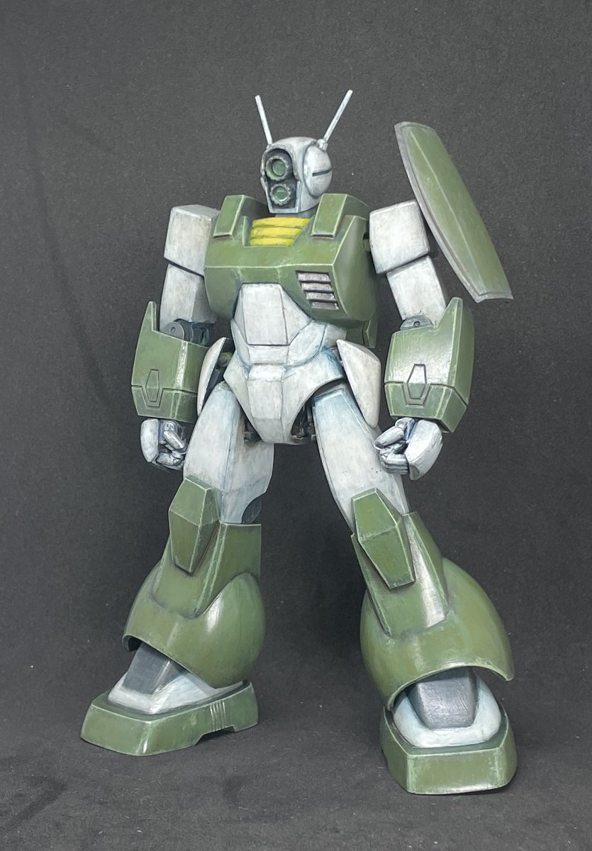 #今月作ったプラモ晒そうぜ
#旧キット 
#ディルファム
お手つきから一年、とりあえず完成という事にします。