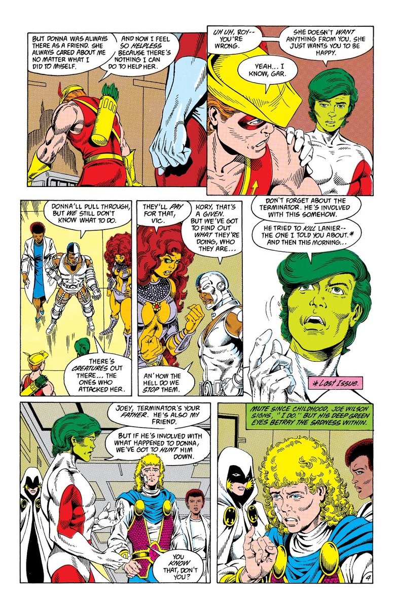 And the friendship that Gar and Slade built is also emotional.
Slade had never opened up to anyone other than his friend Wintergreen and his wife, Addie, but he sensed Gar's confusion, comforted him, and walked away.
Even as he feels death approaching, he entrusts his son to Gar.