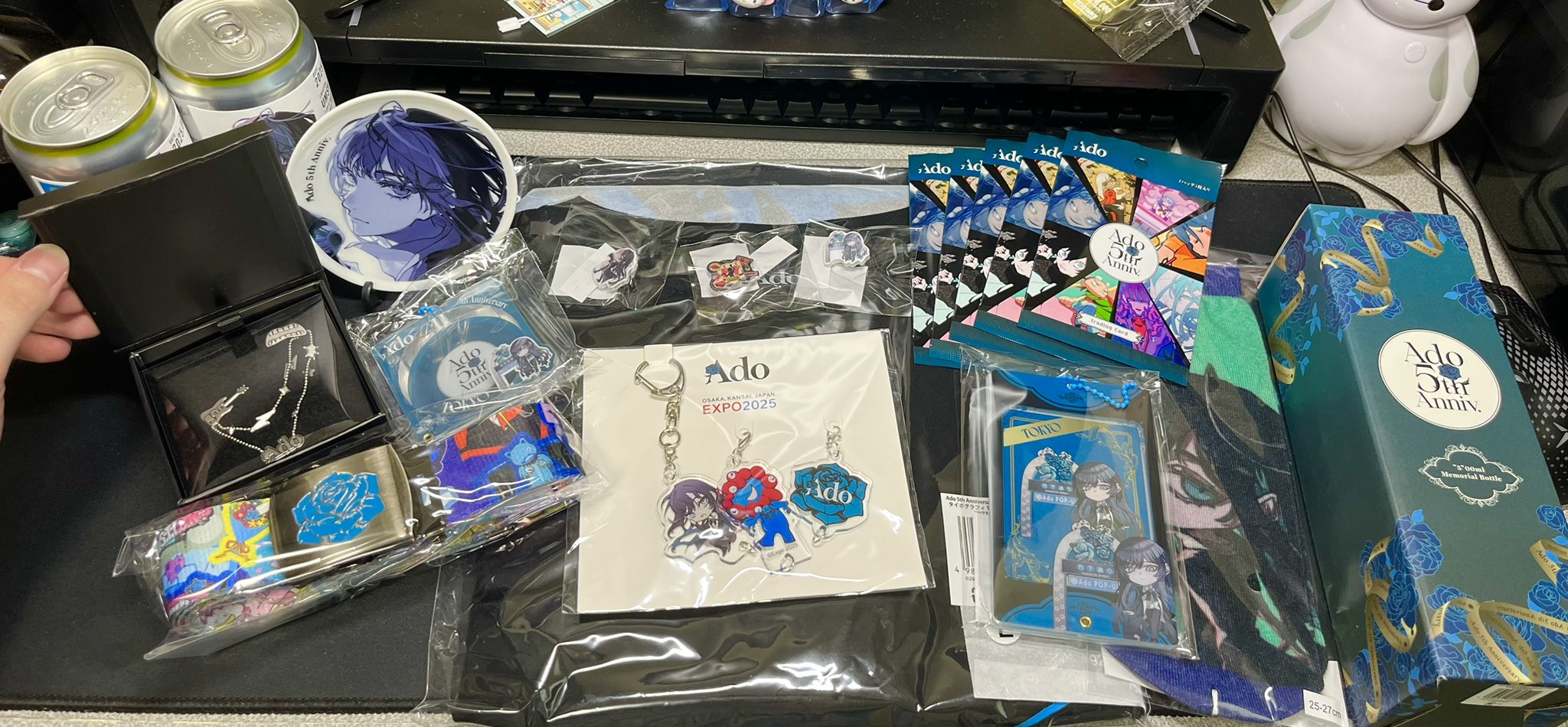 Ado POPUPSTORE 5th 500ml 目盛あるボトル