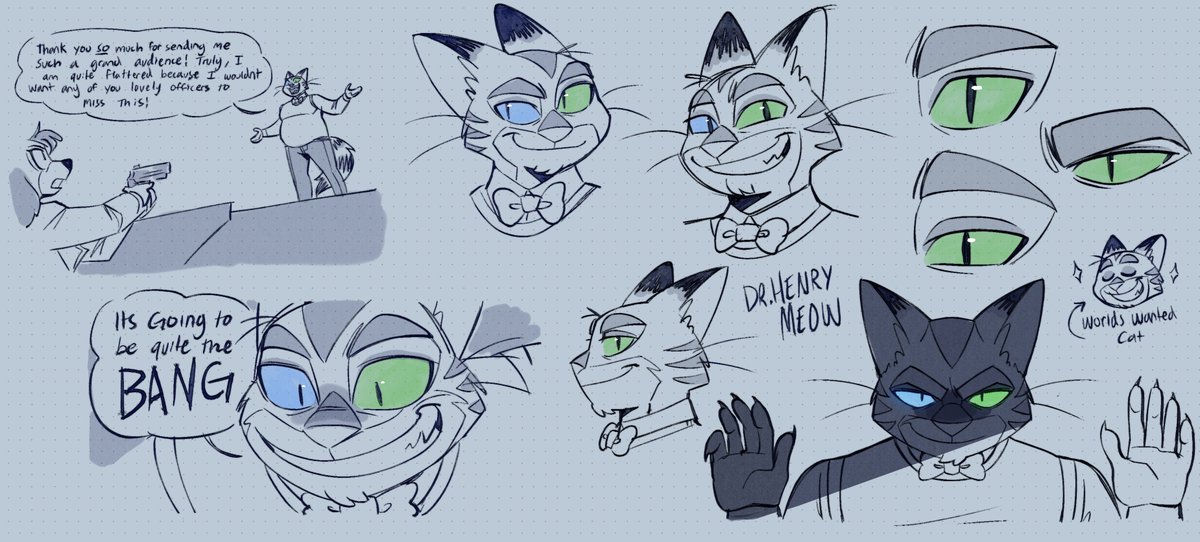 whats his problem?? 🤨 oc study sketches #stripesprotocol