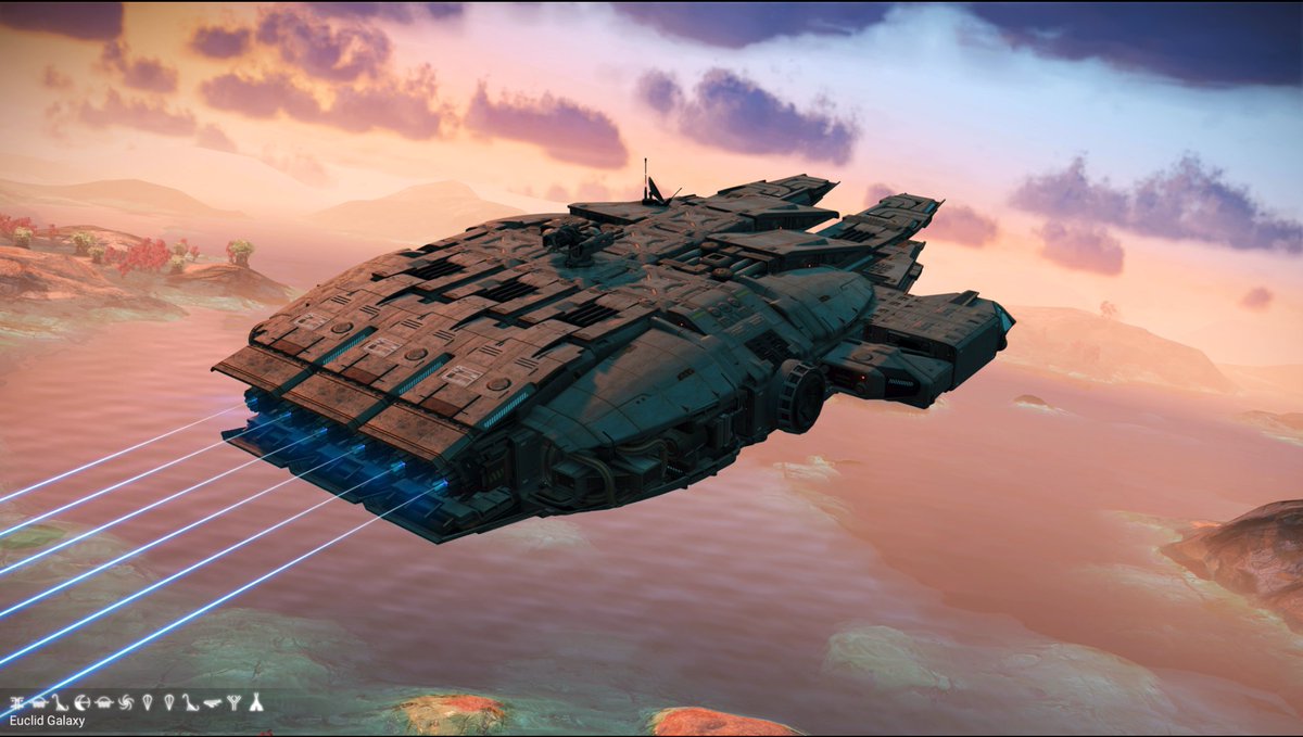 FrigginNerds's tweet image. &quot;That old piece of junk?&quot; @NoMansSky #NoMansSkyVoyagers #MilleniumFalcon